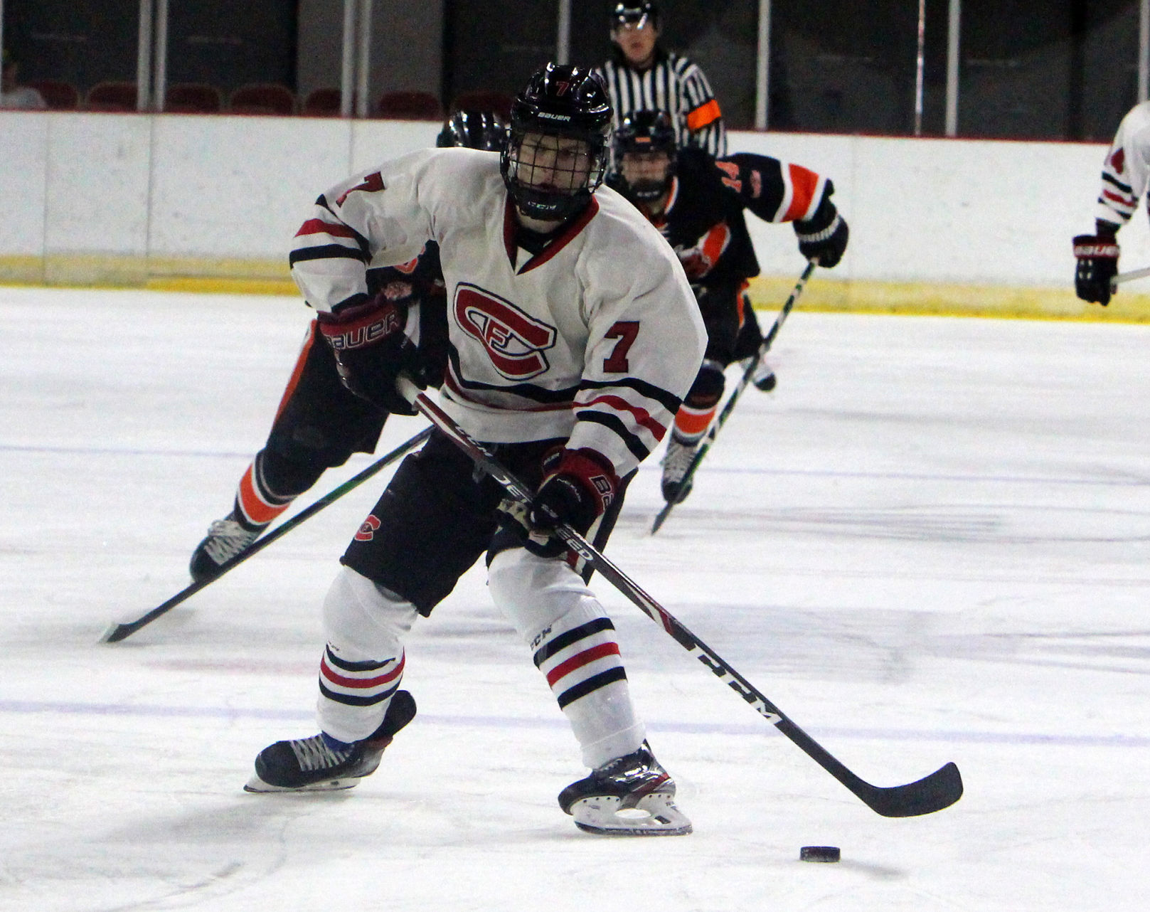 Chi-Hi boys hockey vs Verona at Division 1 state semifinals 3-6-20